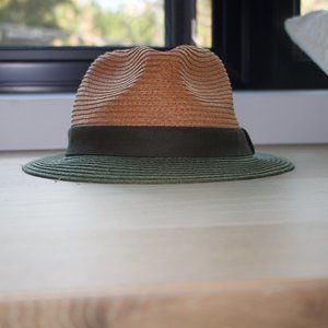 Green and Tan Summer Hat